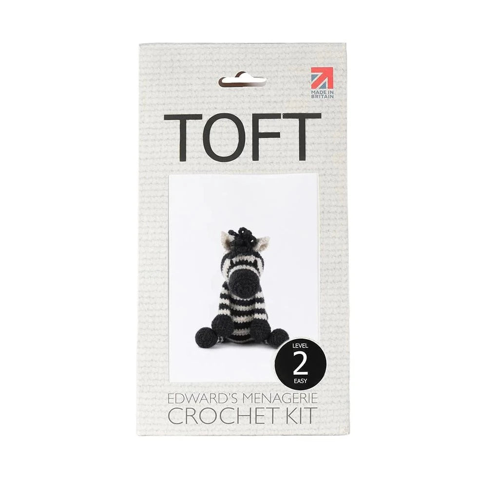 Toft Crochet Kit- Alice the Zebra
