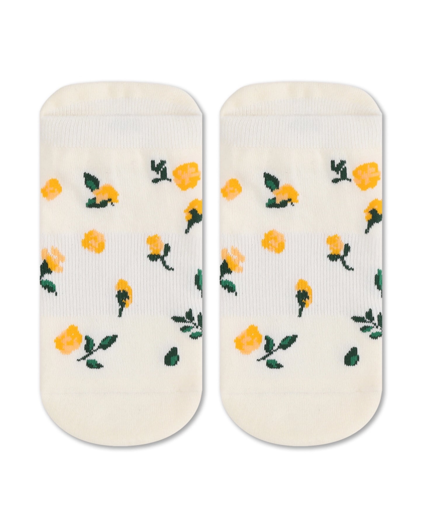 Pointe Studio - Women's Betsy Full Foot Grip Sock Yellow