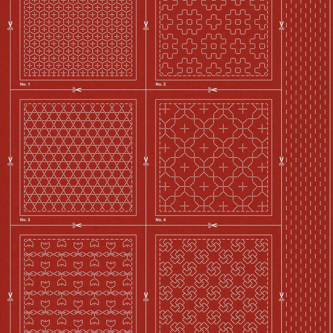 Sashiko Coaster Set "Part One"