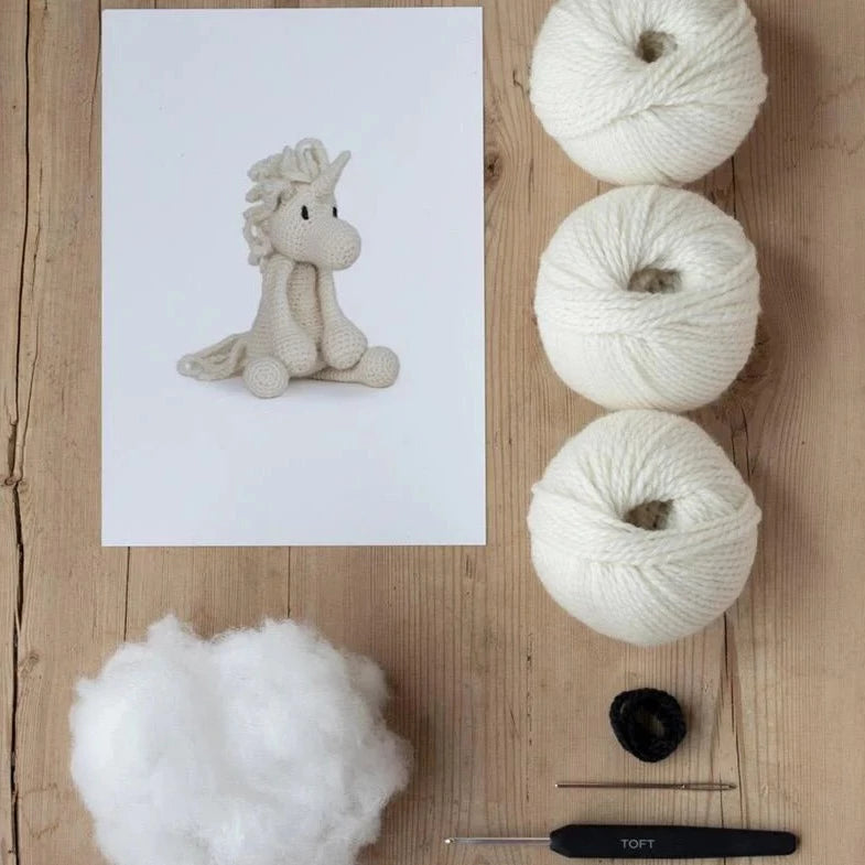 Toft Crochet Kit- Chablis the Unicorn