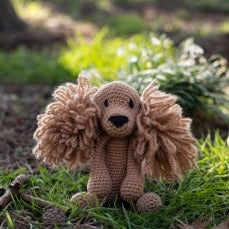 Toft Crochet Kit- Saxon the Cocker Spaniel (Camel)
