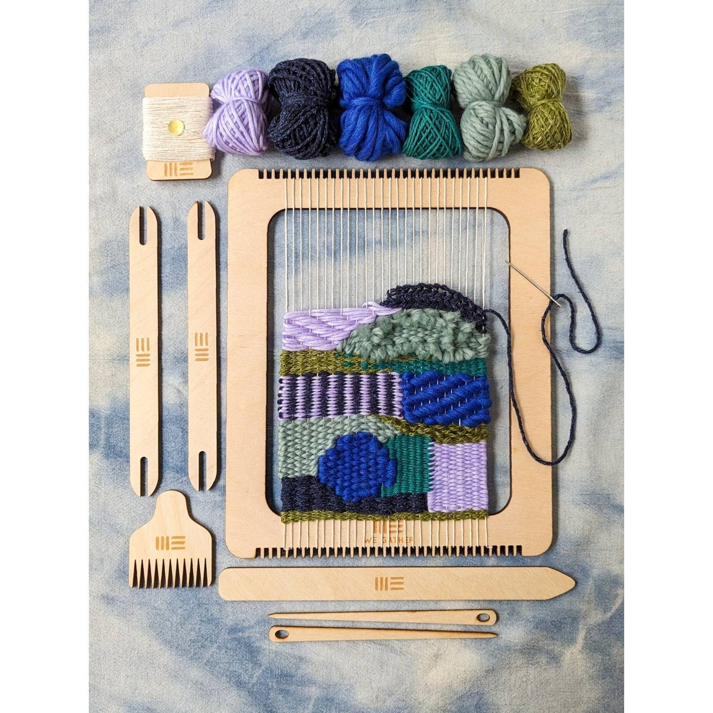 We Gather Frame Loom Weaving Kit