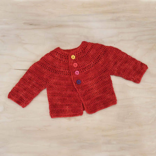 Crochet Baby Cardigan Pattern