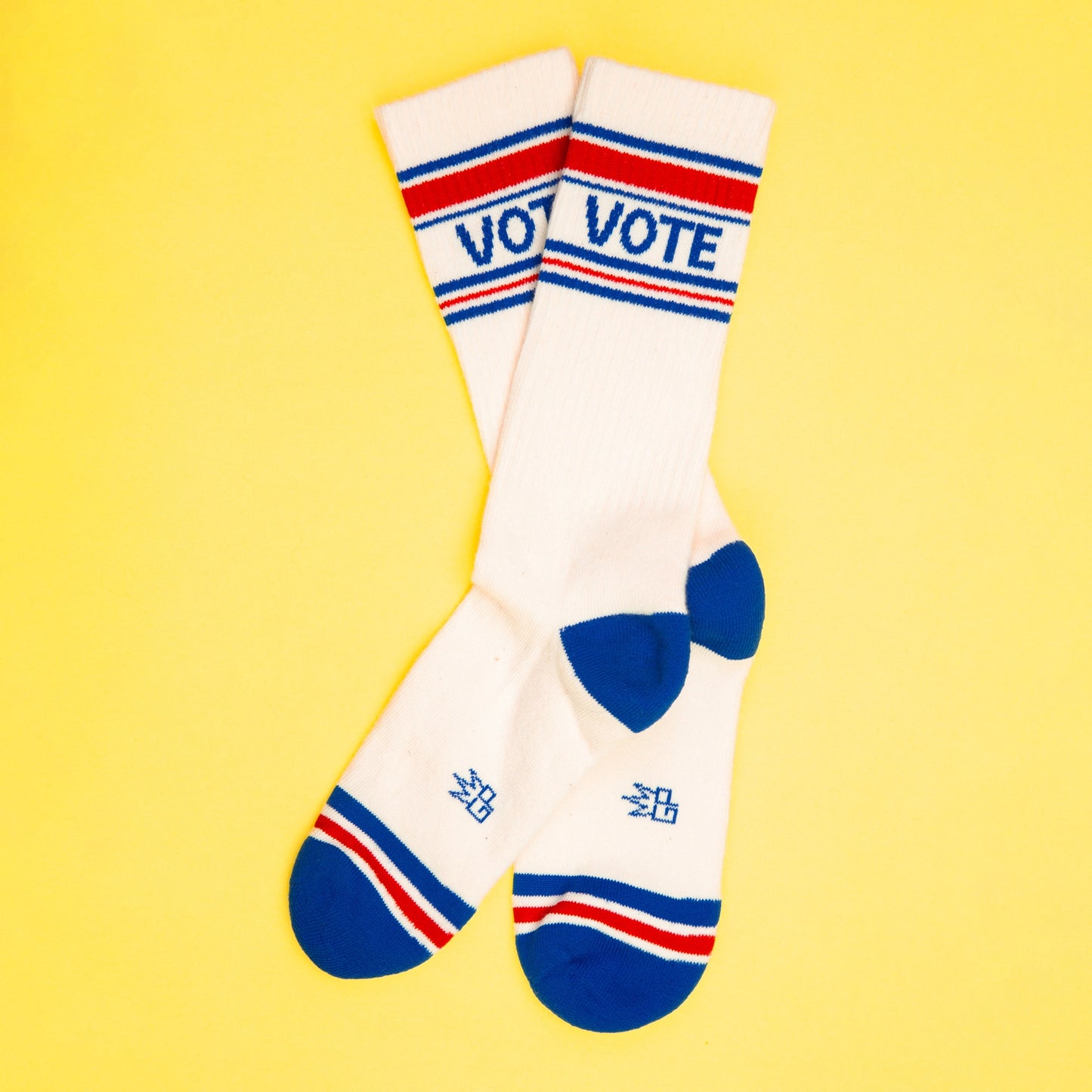 Gumball Poodle - Vote - Natural Gym Crew Socks