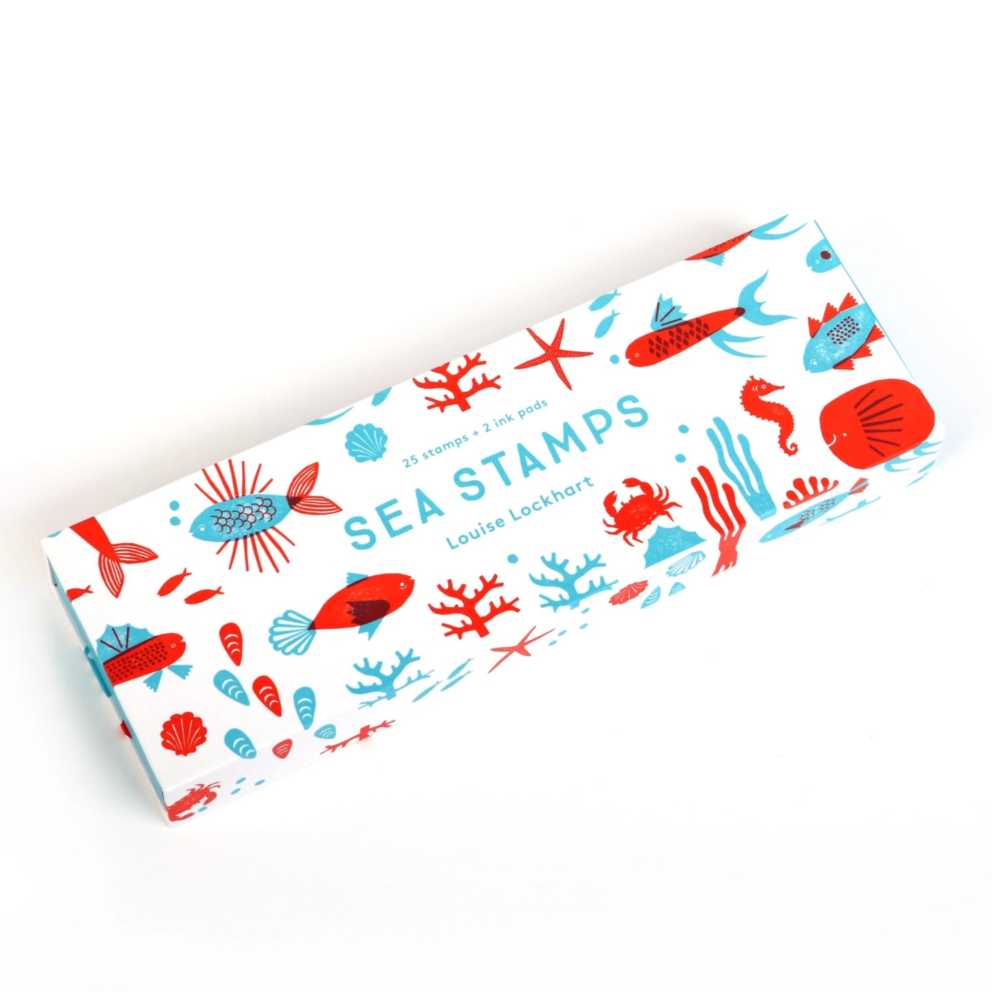 Sea Stamps: 25 Stamps + 2 Ink Pads