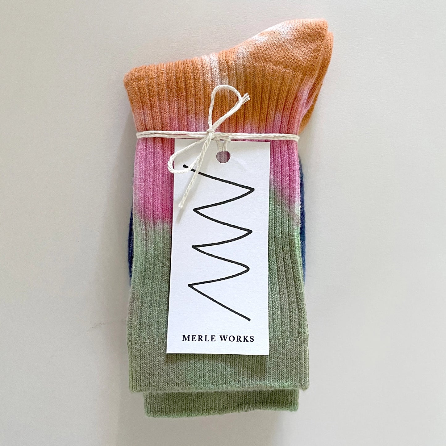 Merle Works - Buenavista Tie-Dye Dressy Socks
