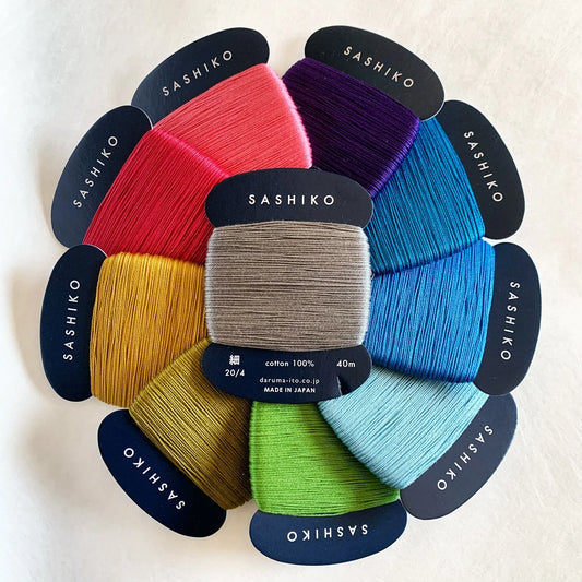 Daruma Carded Sashiko Thread - Thin
