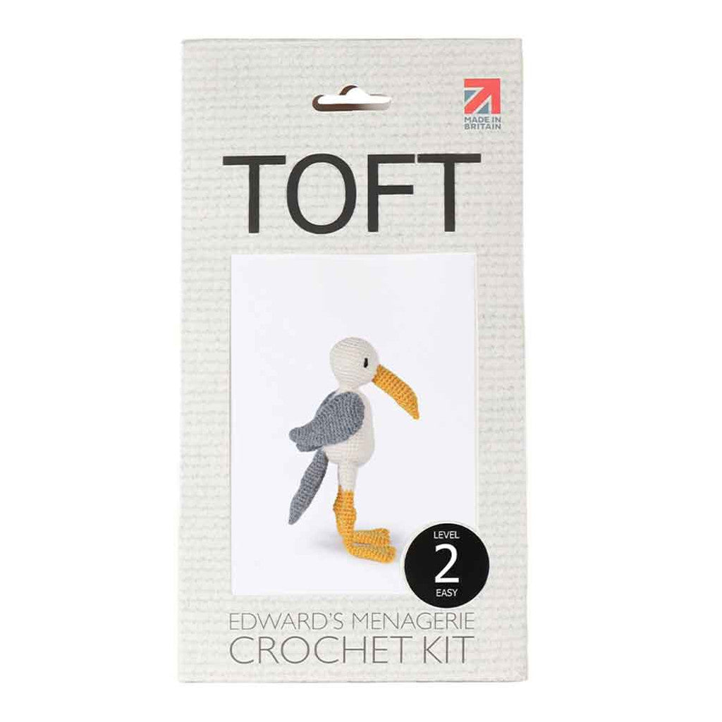 Toft Crochet Kit- Dave the Seagull
