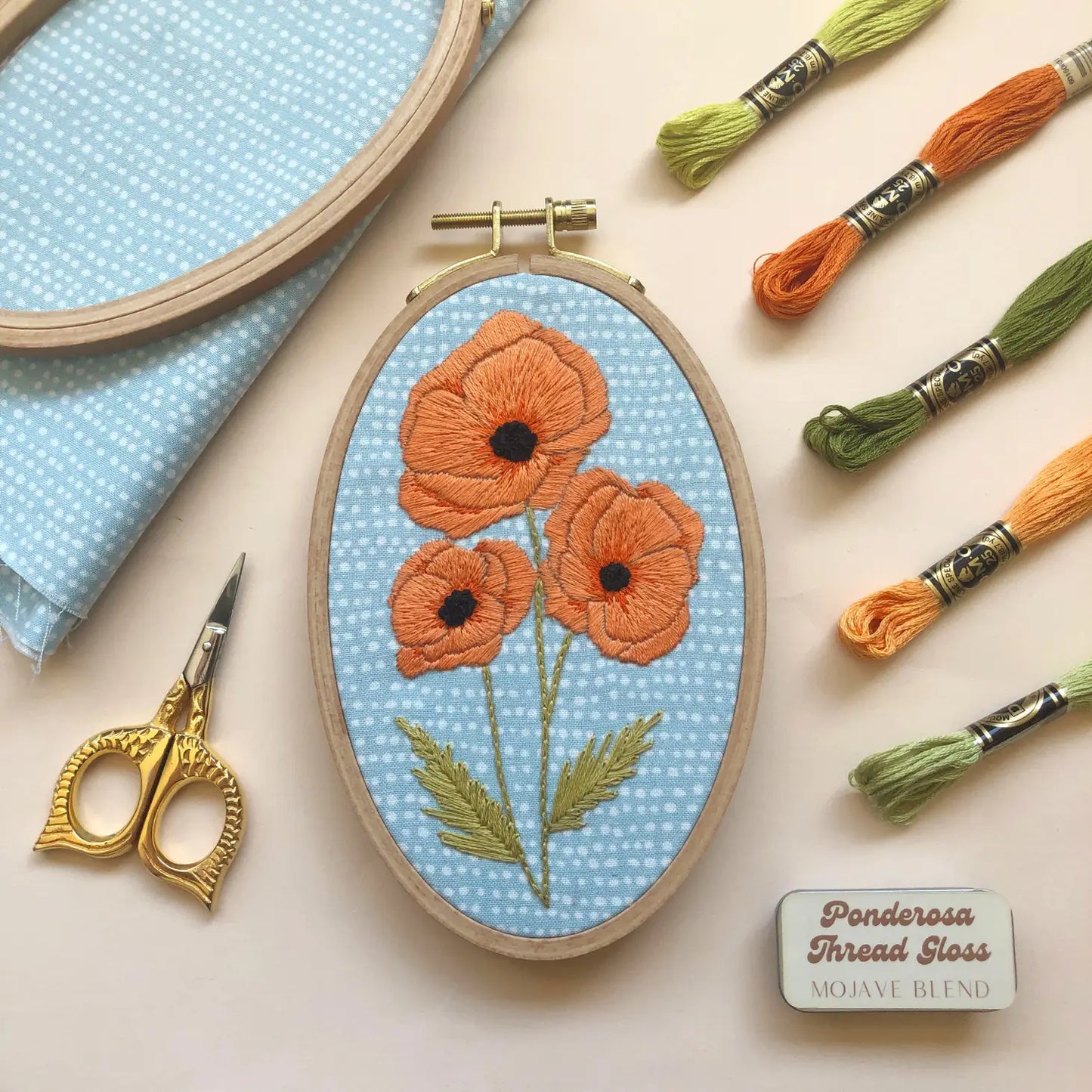 M Creative J Embroidery Kits
