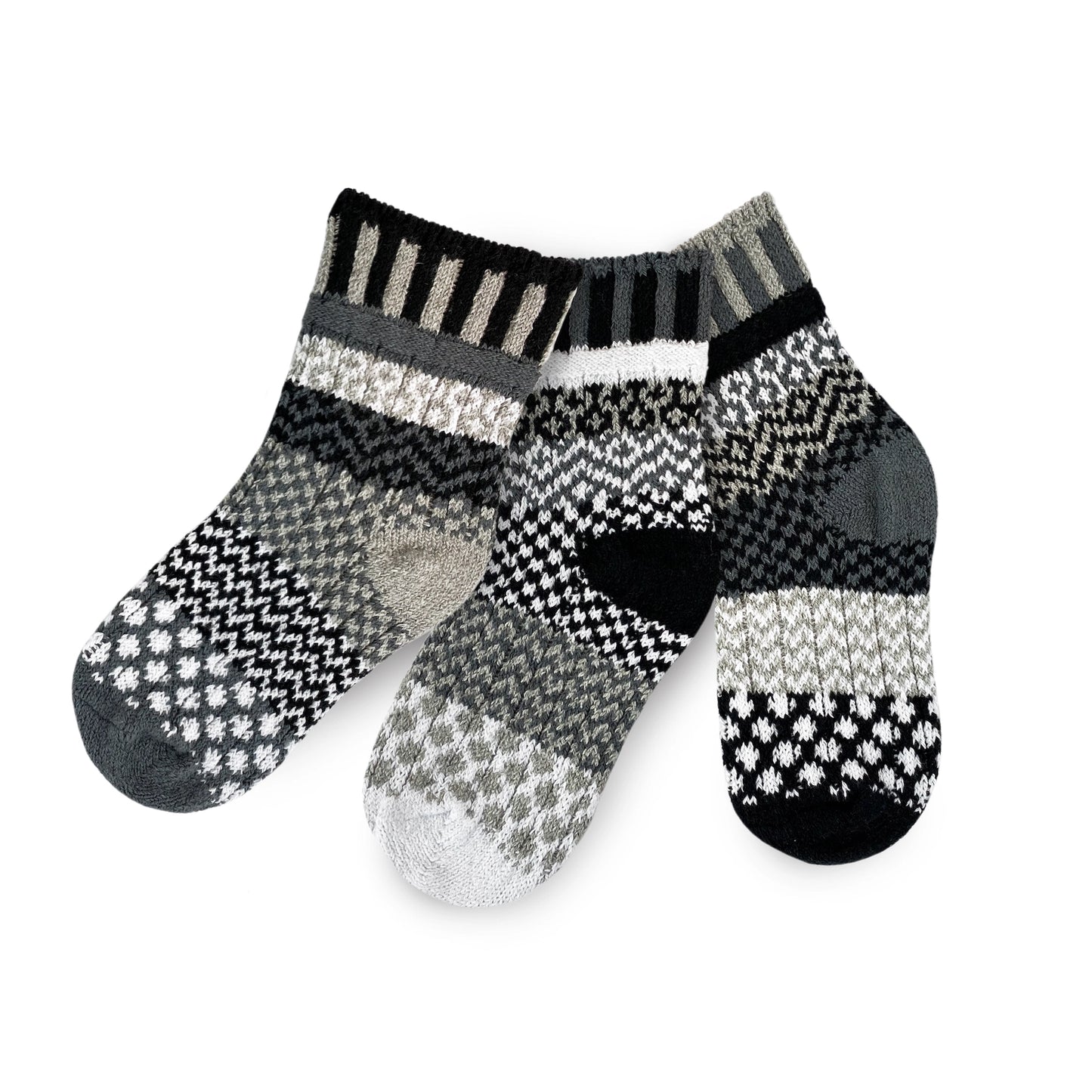 Solmate - Moonlight Kids Socks - Small (Age 2-5 / Shoe 5 Toddler - 11 Kids)