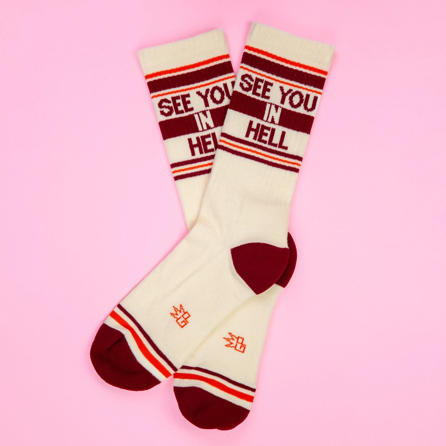 Gumball Poodle - See You in Hell Gym Crew Socks