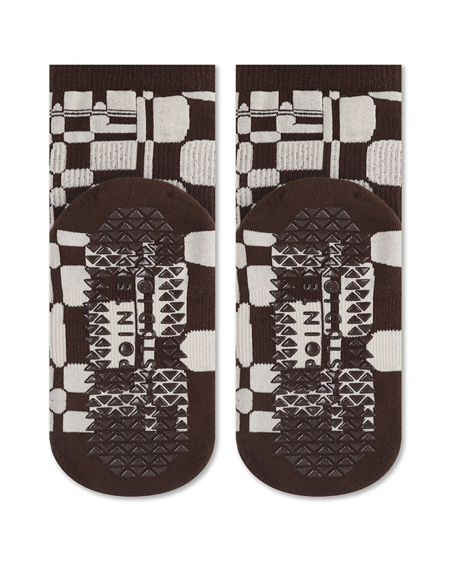 Pointe Studio - Women's Retro Geo Ankle Grip Sock