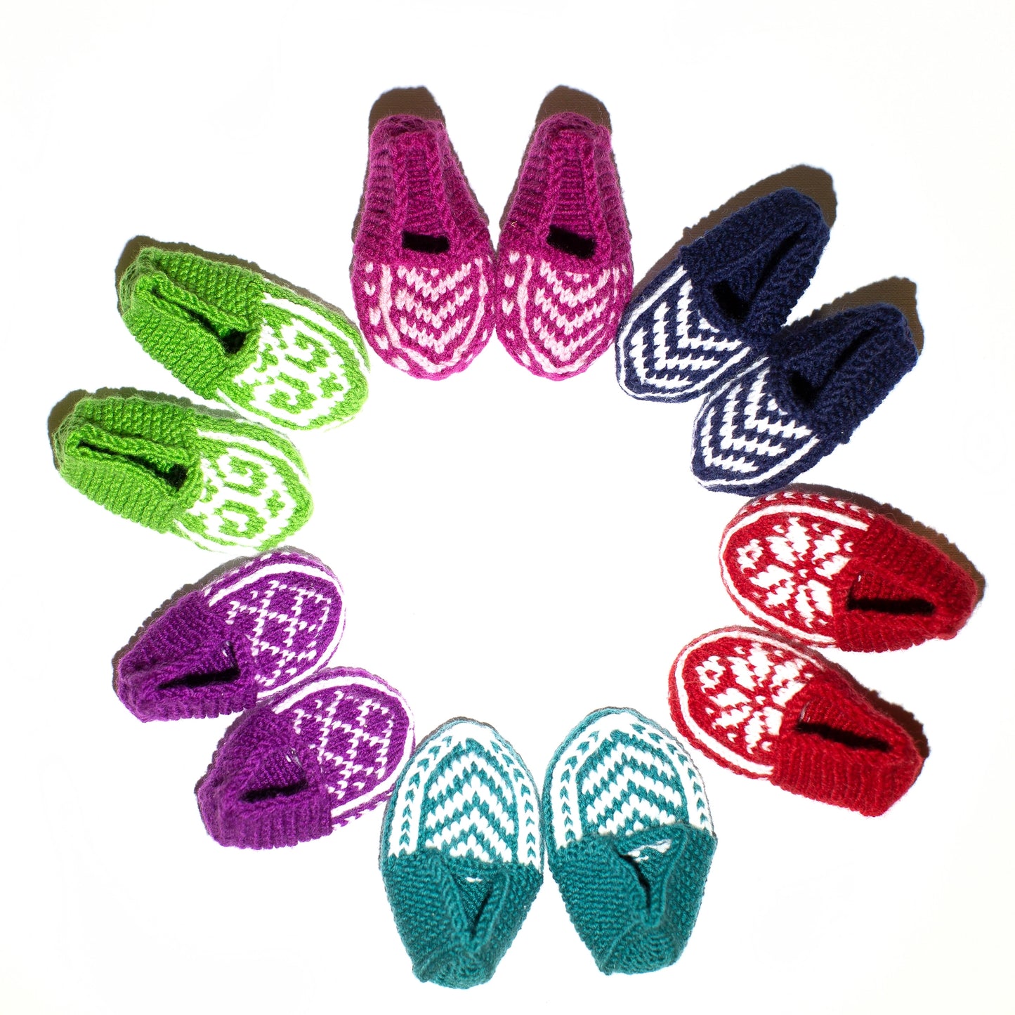 Azerbaijani Socks - Knit Baby Socks