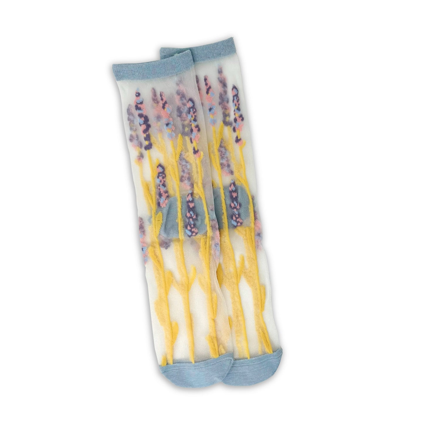 Rainbow Unicorn Birthday Surprise - Winslet Socks Light Blue