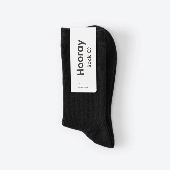 Hooray Sock Co. Merino Wool - Raven