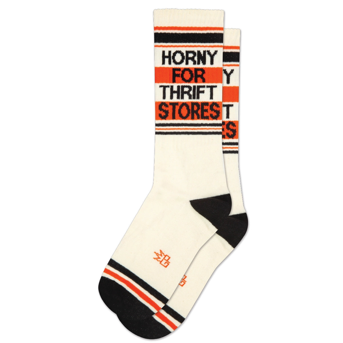 Gumball Poodle - Horny For Thrift Stores Gym Crew Socks