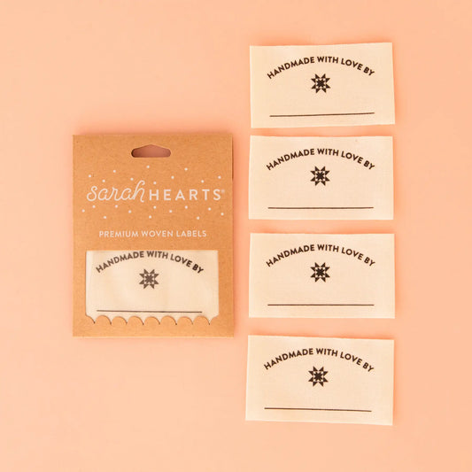 Sarah Hearts Garment Tags / Labels