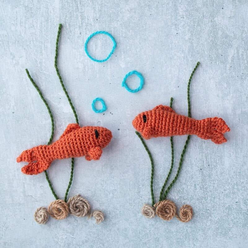 Toft Mini Crochet Kit- Monica the Gold Fish