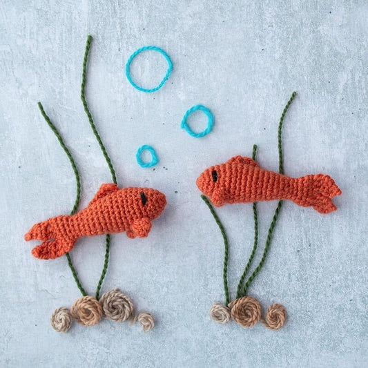 Toft Mini Crochet Kit- Monica the Gold Fish