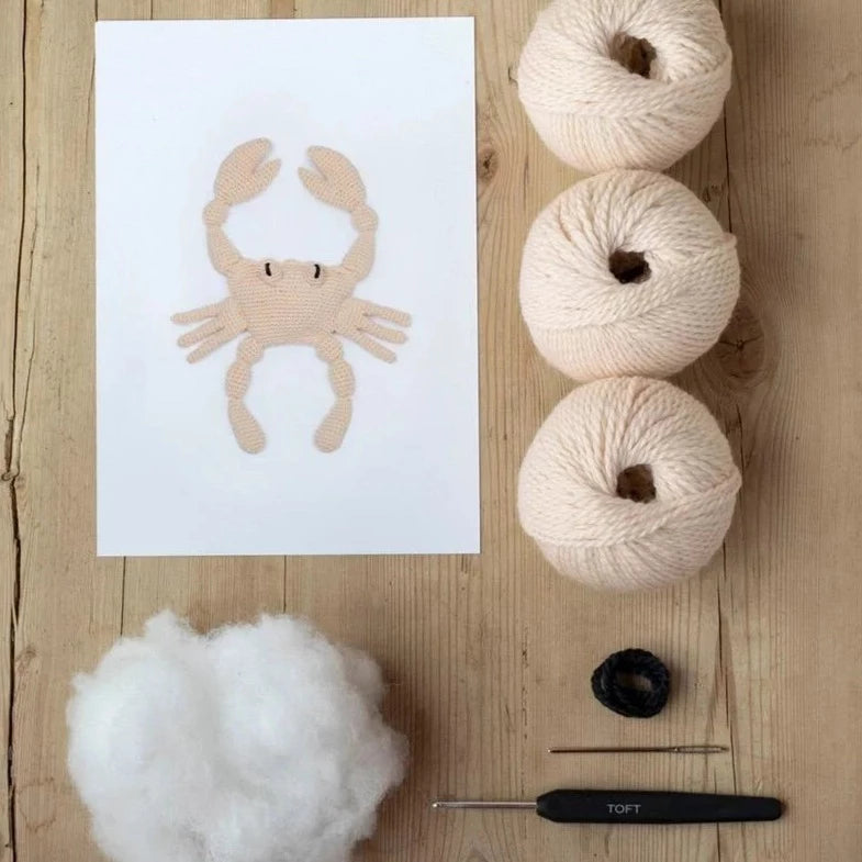 Toft Crochet Kit- Jimmy the Crab