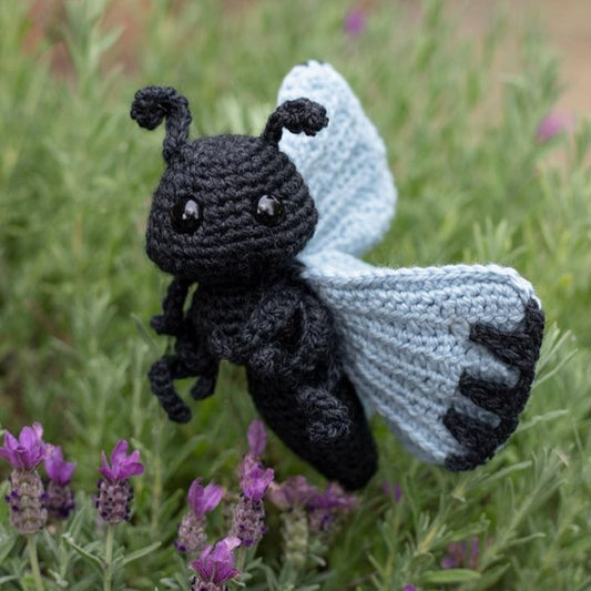 Toft Crochet Kit- Annabelle the Blue Morpho Butterfly