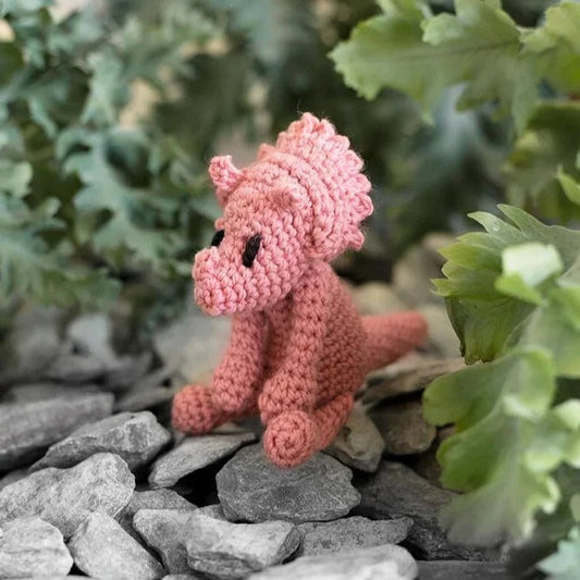 Toft Mini Crochet Kit-Mini Victoria the Triceratops