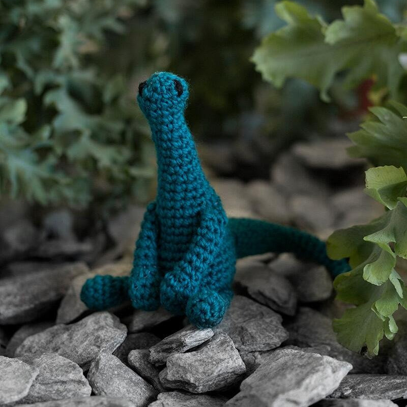 Toft Mini Crochet Kit- Dippy the Diplodocus