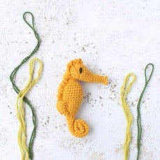 Toft Mini Crochet Kit-Blanche the Seahorse (Yellow) – Cast Away Yarn Shop