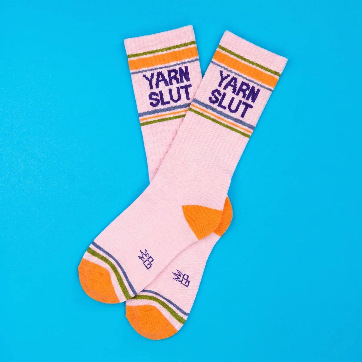 Gumball Poodle - Yarn Slut Gym Crew Socks