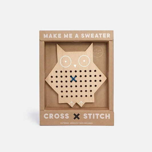 Moon Picnic Cross Stitch Friends- Owl