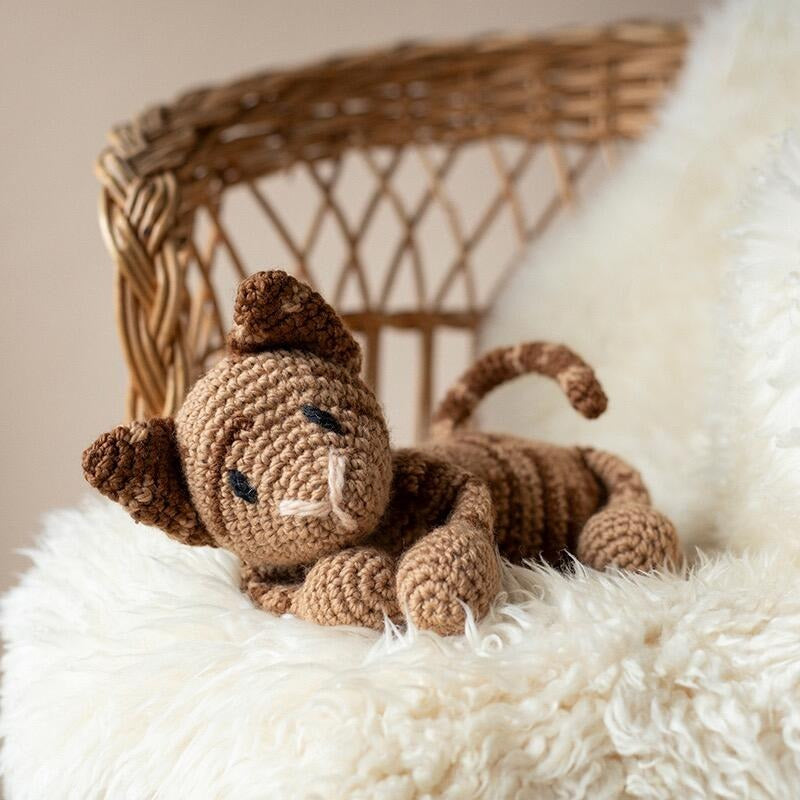 Toft Crochet Kit- Lulu the Red Tabby Cat