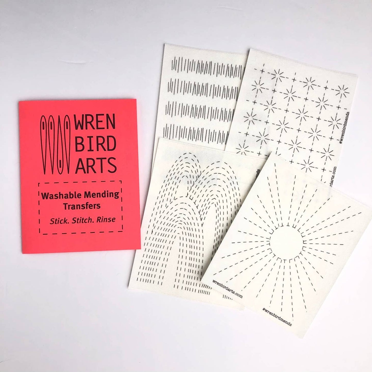 WrenBirdArts Embroidery Transfers