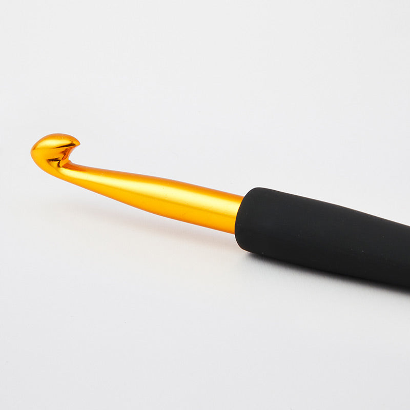 KnitPro Gold Aluminum Crochet Hook