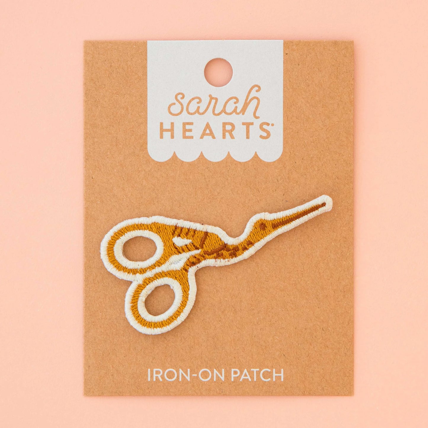 Sarah Hearts Iron-on-Patches