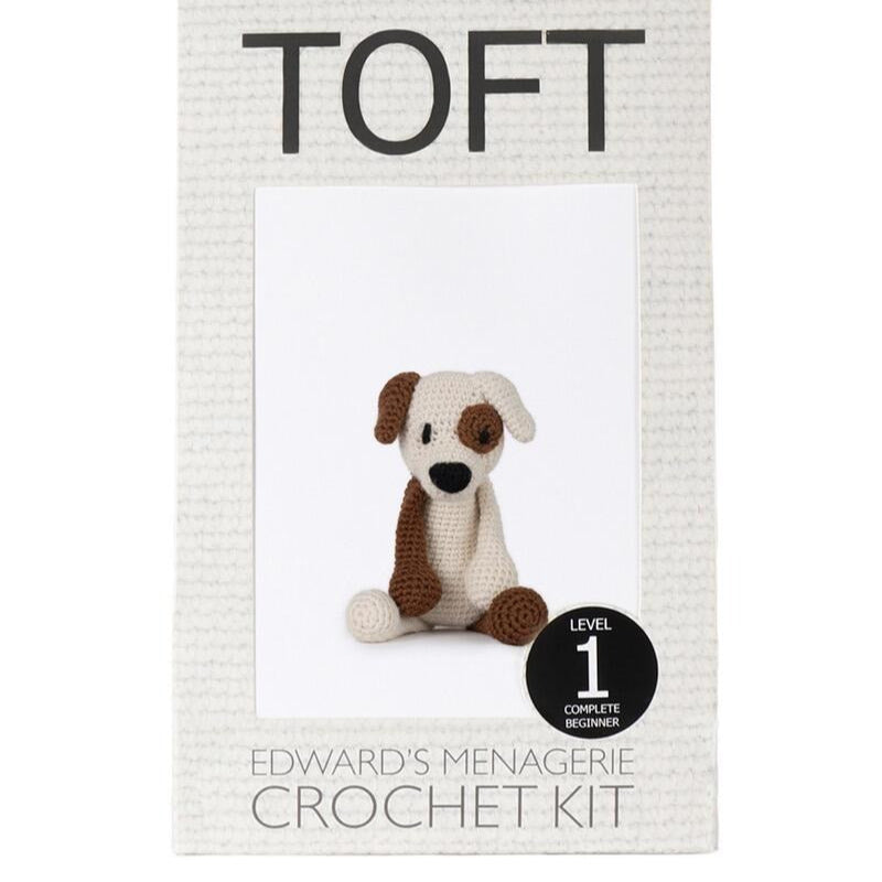 Toft Crochet Kit- Tucker the Jack Russell
