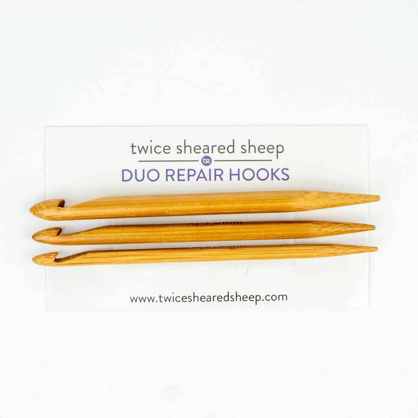 Twice Sheared Sheep Duo Wooden Repair Hooks