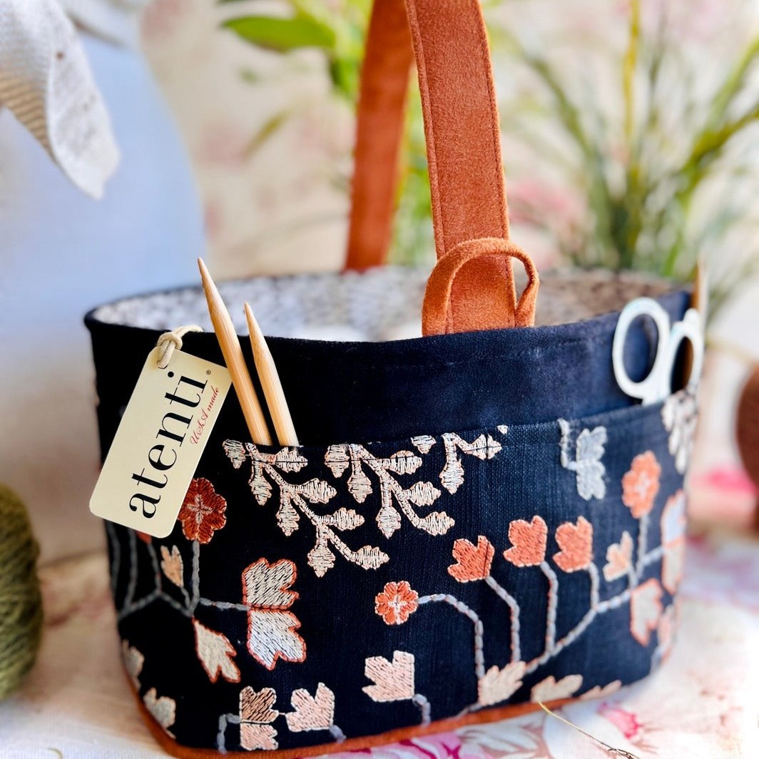 Atenti Twinkle Caddy - Knitting and Crochet Organizer Project Bag