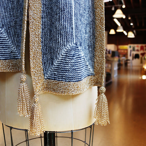 Striped Longways Scarf No. 1 Pattern