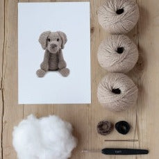 Toft Crochet Kit- Maximilian the Weimaraner (Stone)
