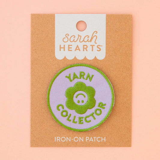 Sarah Hearts Iron-on-Patches