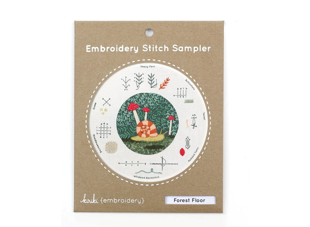 Kiriki Embroidery Stitch Sampler