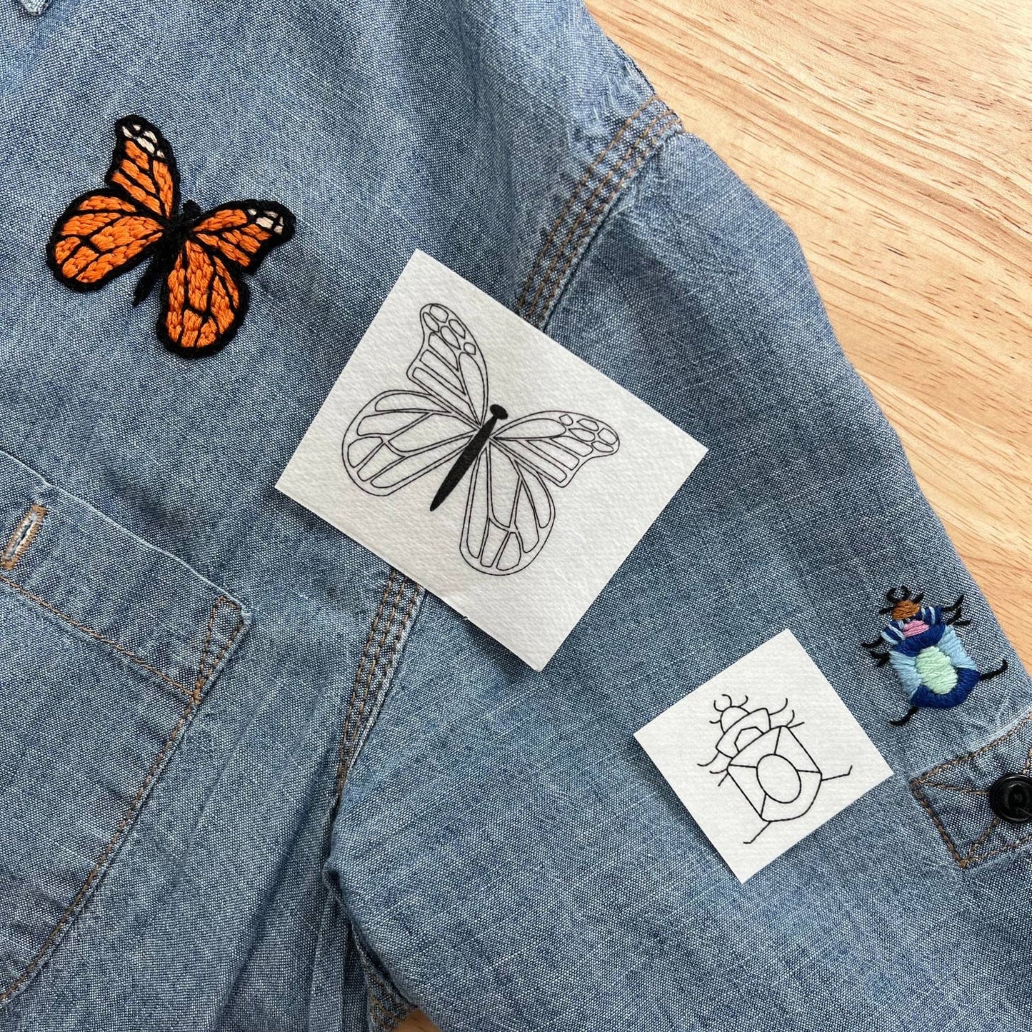 WrenBirdArts Embroidery Transfers