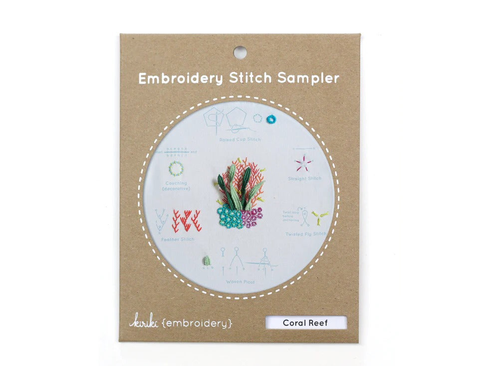 Kiriki Embroidery Stitch Sampler