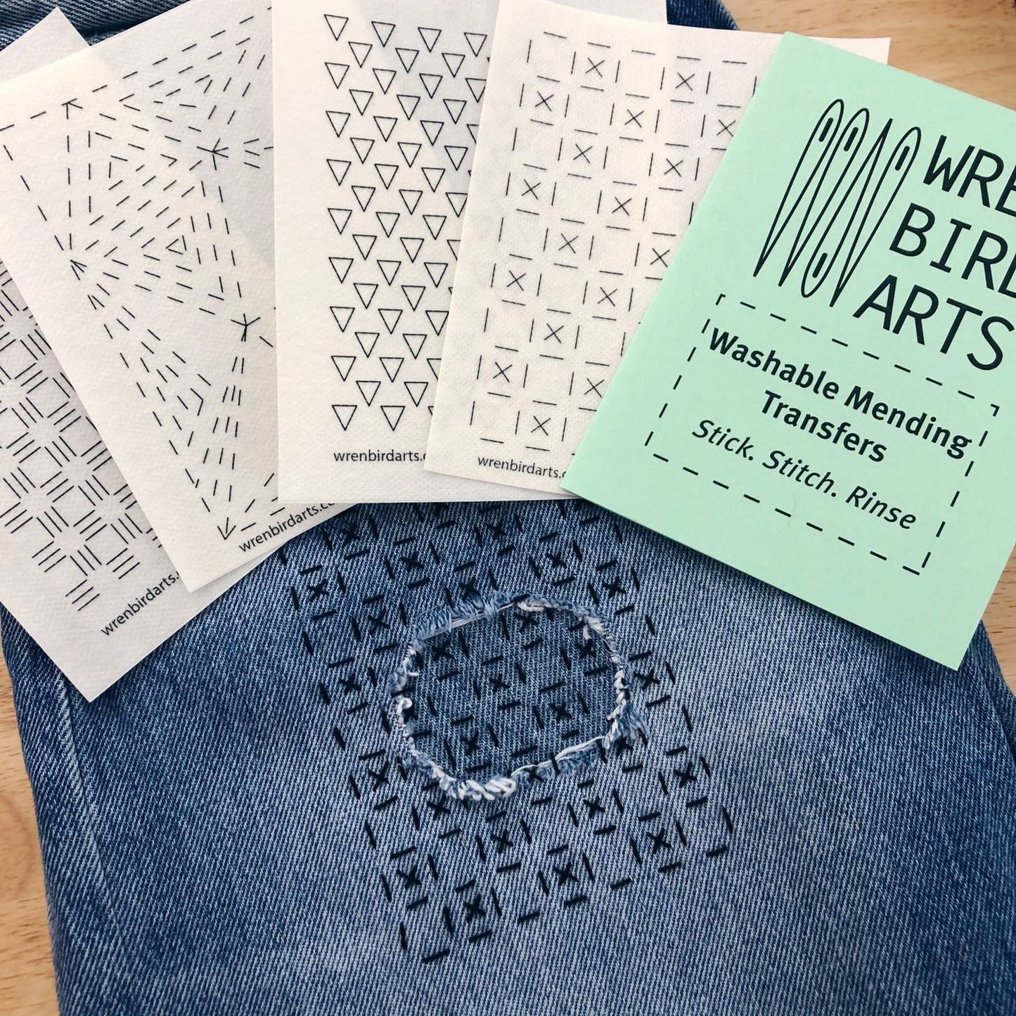 WrenBirdArts Embroidery Transfers