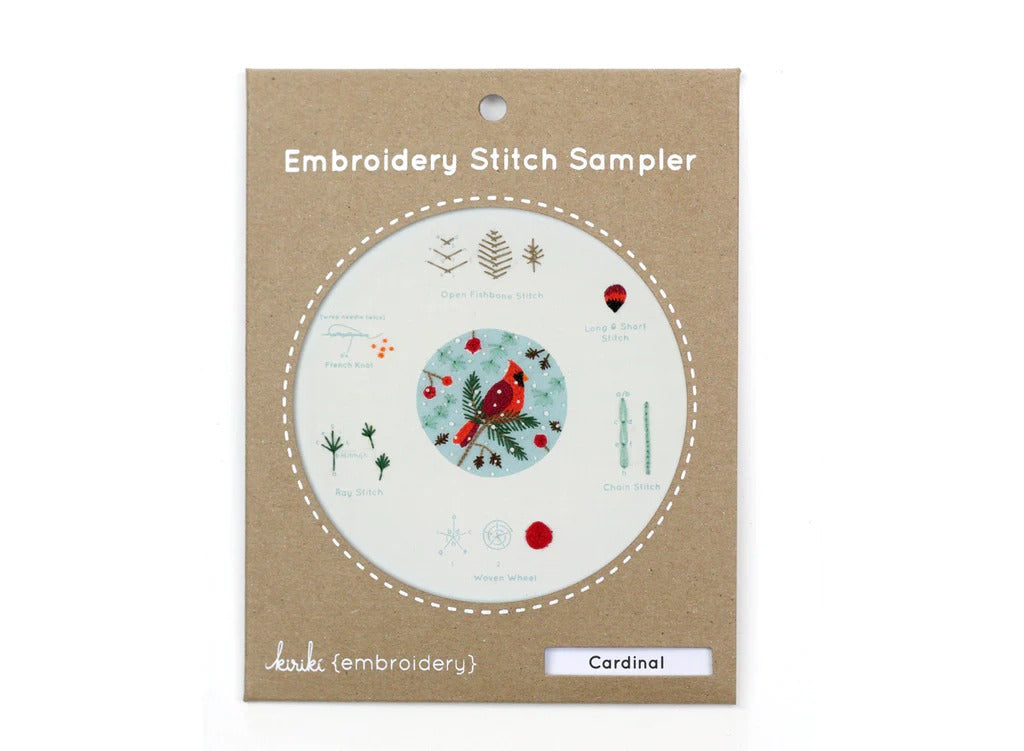 Kiriki Embroidery Stitch Sampler