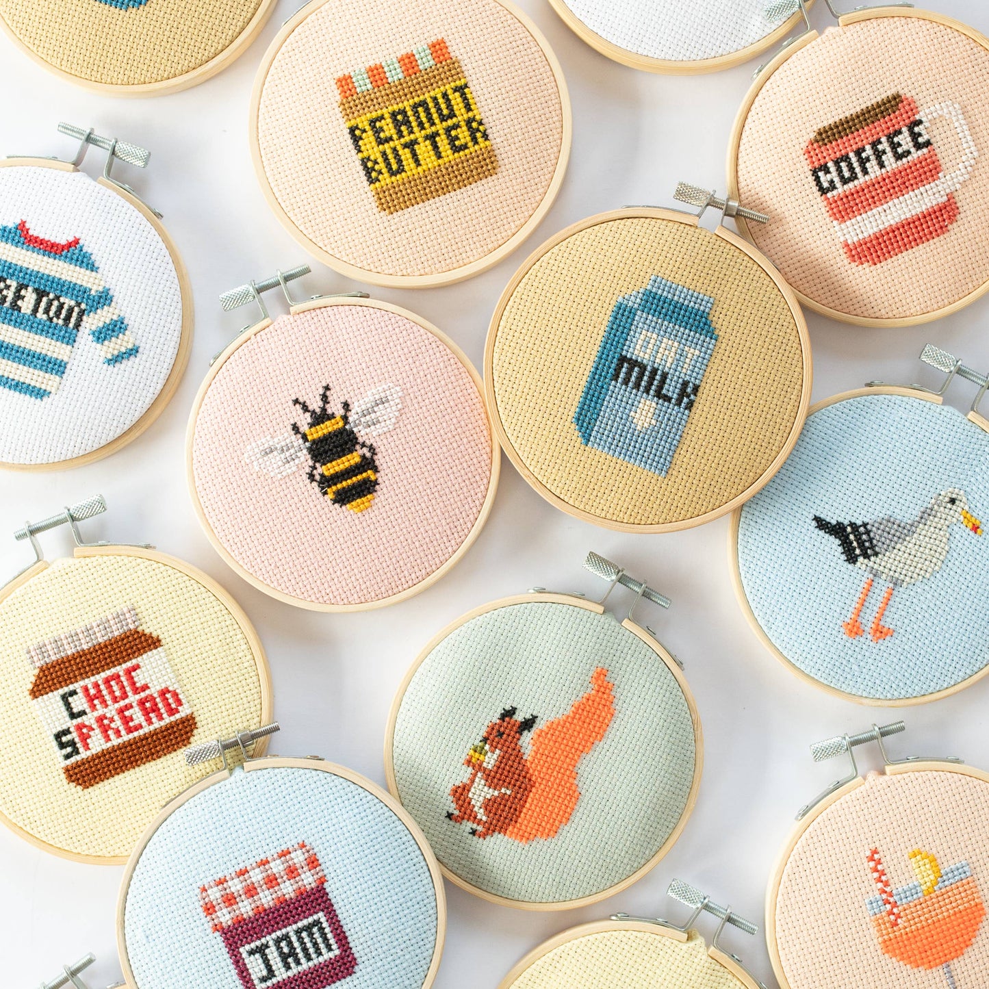 Cotton Clara Peanut Butter Cross Stitch Kit