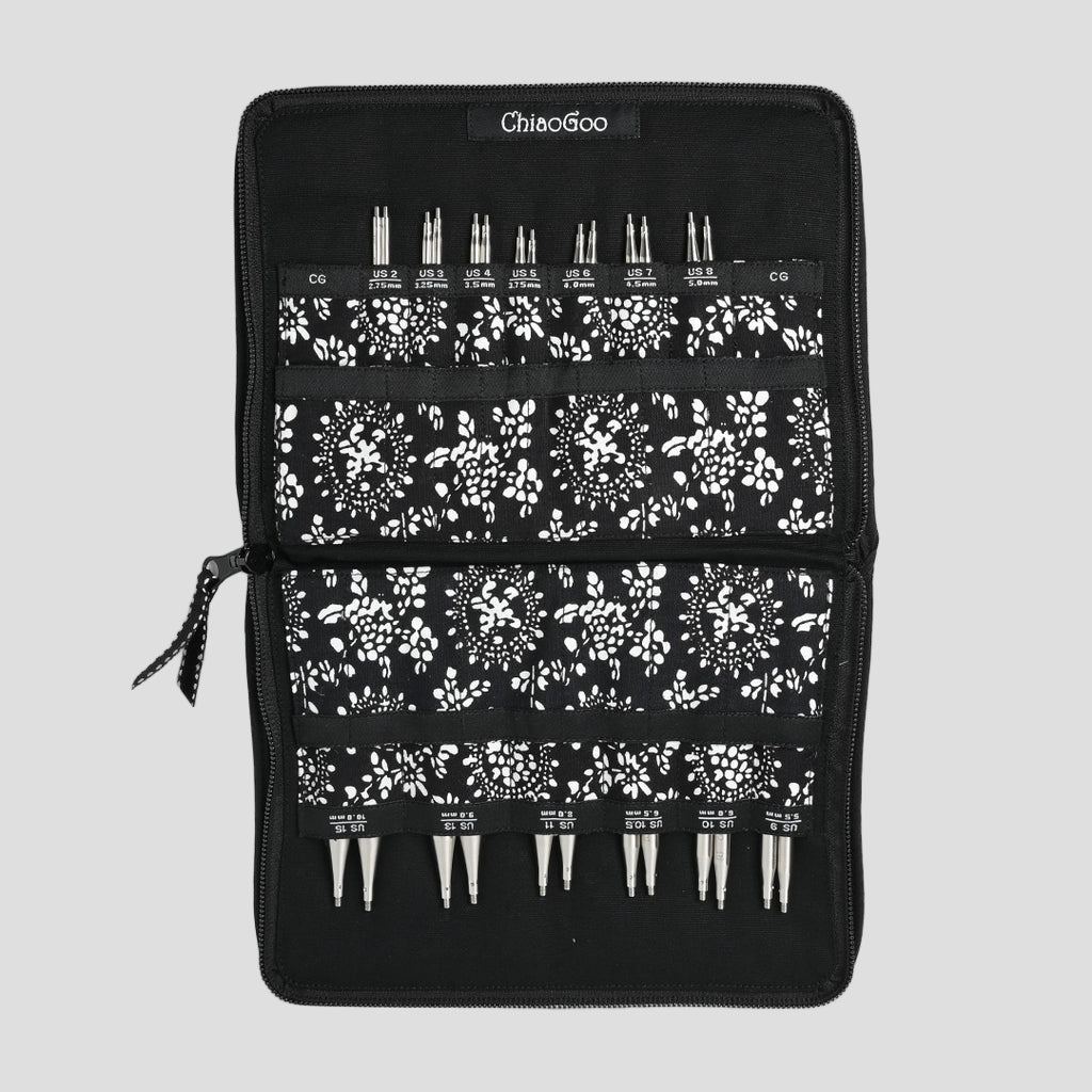 ChiaoGoo Twist Red Lace Complete Interchangeable Needle Set 4"