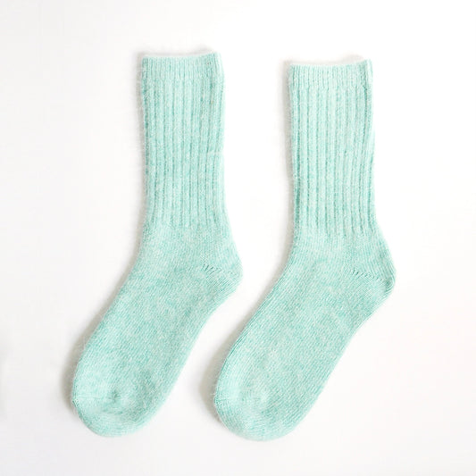 ELMNTL - Super Soft Wool Socks - Mint