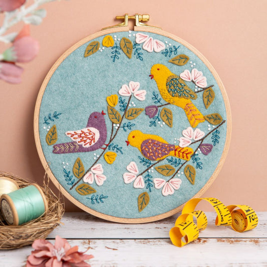 Corinne Lapierre Dawn Chorus Appliqué Hoop Craft Kit