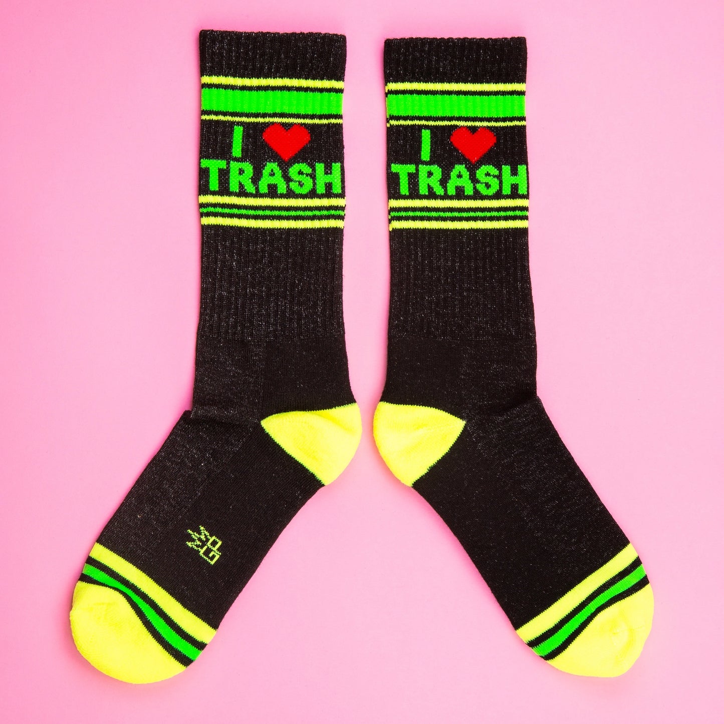 Gumball Poodle - I ❤️ Trash Gym Crew Socks